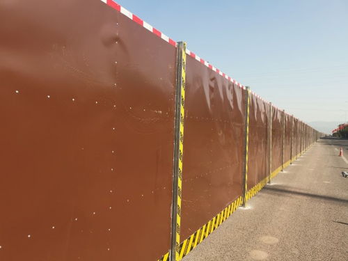 重慶銅梁導軌電車車輛組裝基地及試驗線建設工程圍擋施工順利完成，項目進入勘察階段